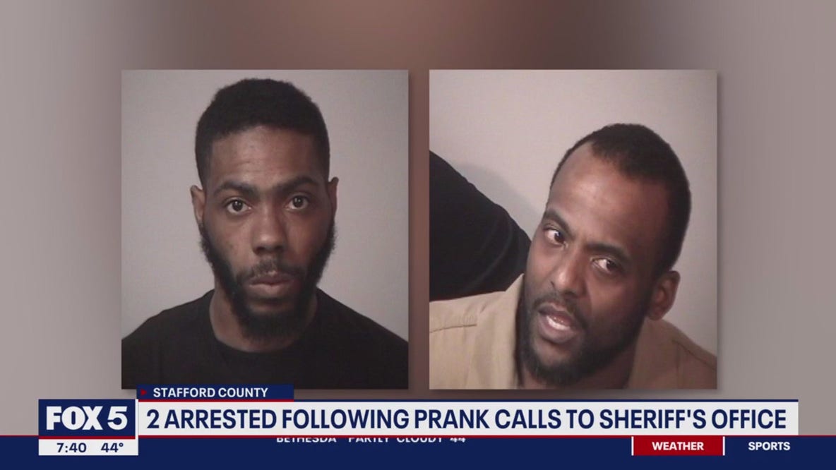 2 arrested after Stafford Co. deputies find drugs while investigating prank phone call: sheriff